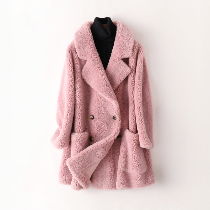 Sofia Amoretti Isernia Shearling Coat