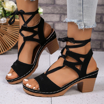 Sofia Amoretti Open Toe Heeled Sandals