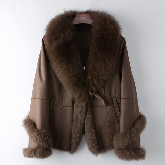 Sofia Amoretti Rousse Fur Coat