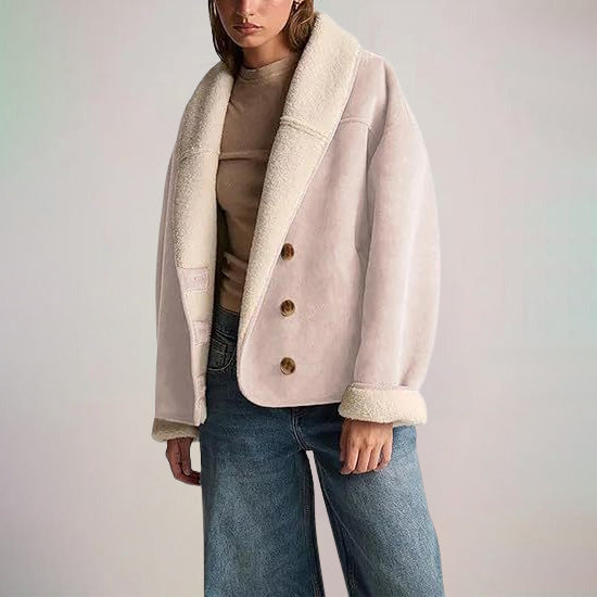 Sofia Amoretti Suede Luxe Jacket