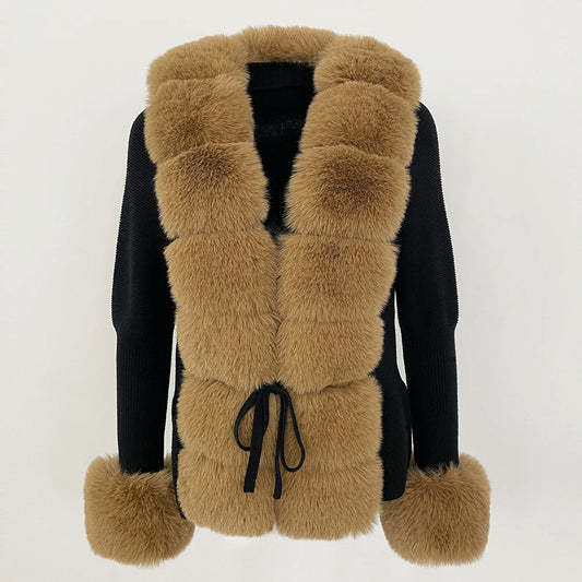 Sofia Amoretti Avalanche Fur Cardigan