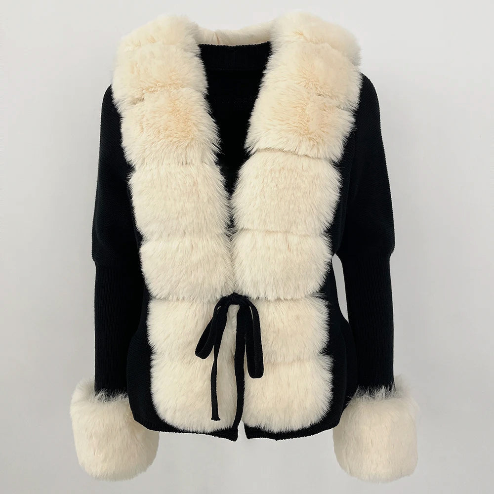 Sofia Amoretti Avalanche Fur Cardigan