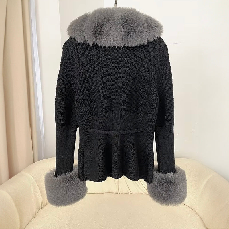 Sofia Amoretti Avalanche Fur Cardigan