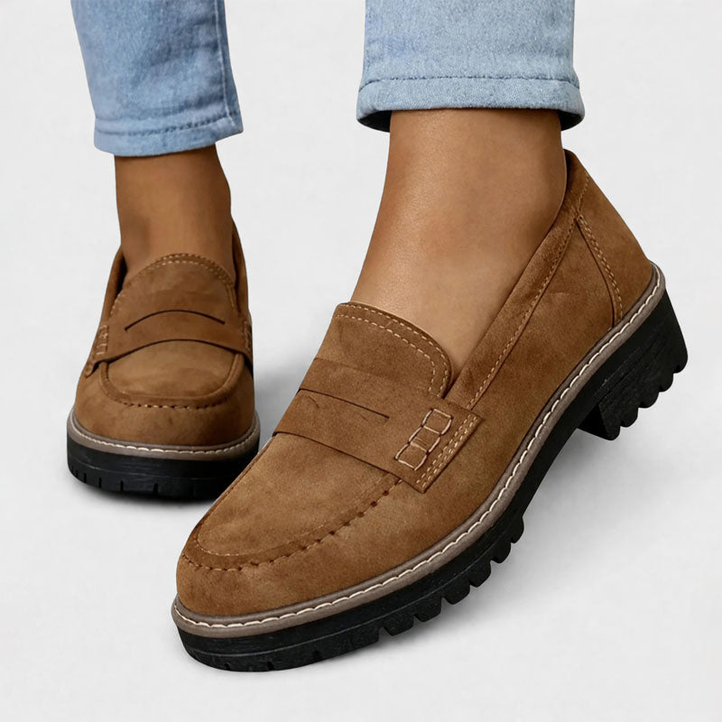 Sofia Amoretti Loafers with Chunky Sole