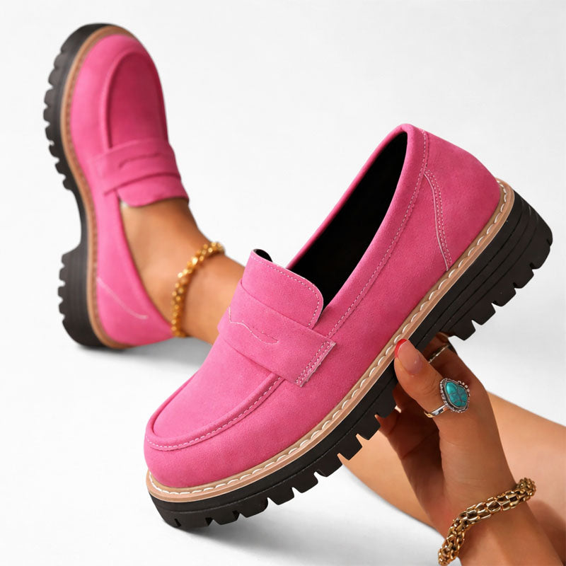 Sofia Amoretti Loafers with Chunky Sole