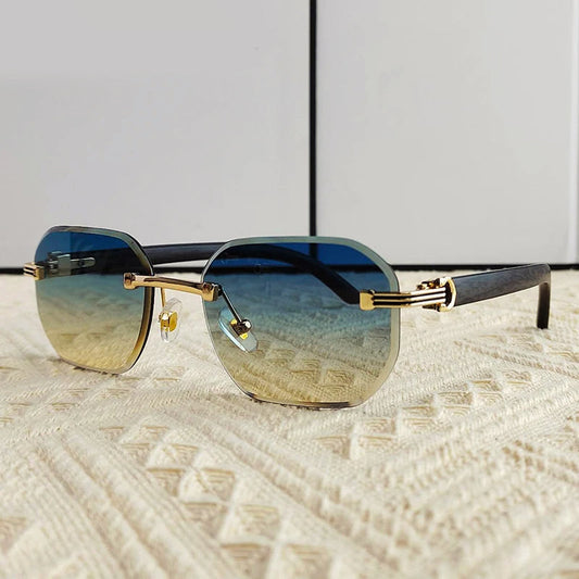 Solaro Cavari Rimless Sunglasses