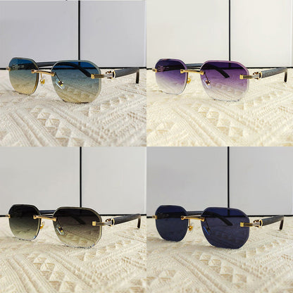 Solaro Cavari Rimless Sunglasses