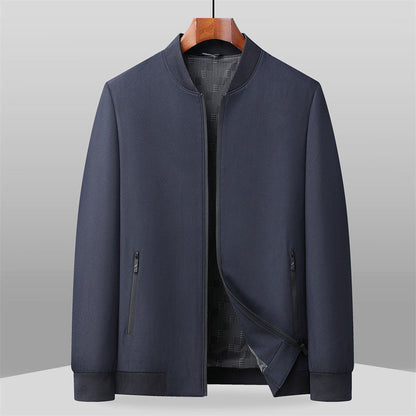 Steel Aura Bomber Jacket by Alessandro Veneti