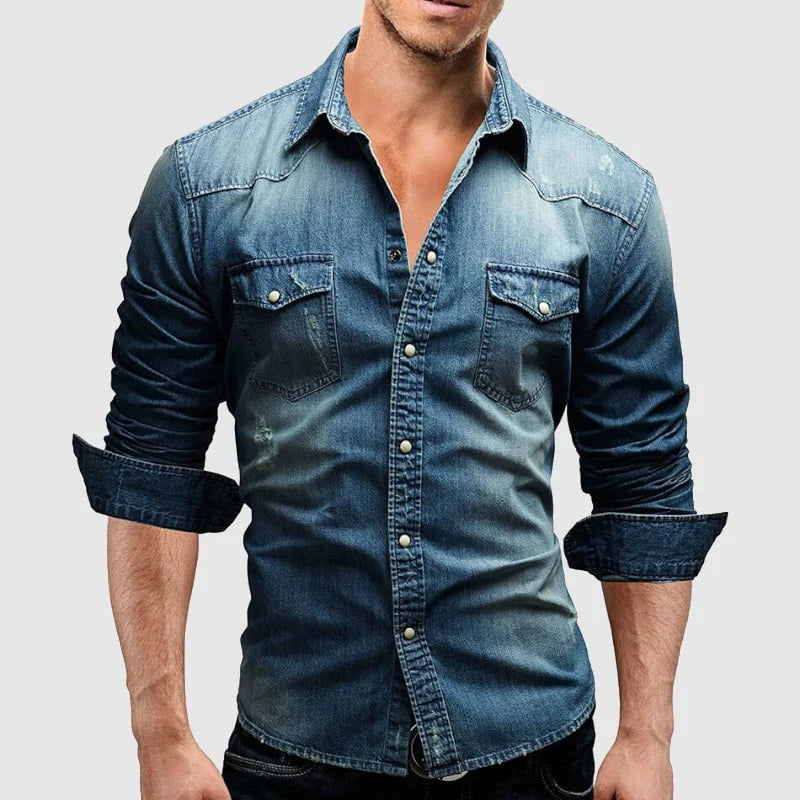 Theodore Willow Miami Denim Shirt