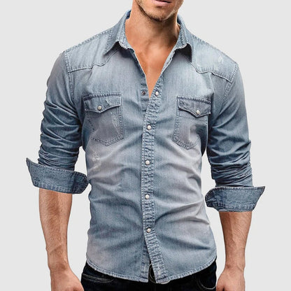 Theodore Willow Miami Denim Shirt