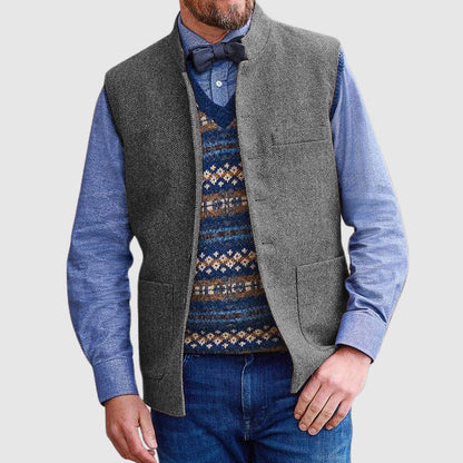 Theodore Willow Regal Herringbone Vest