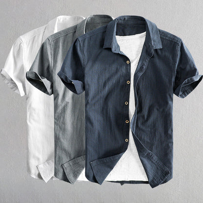 Theodore Willow Sumatra Linen Shirt