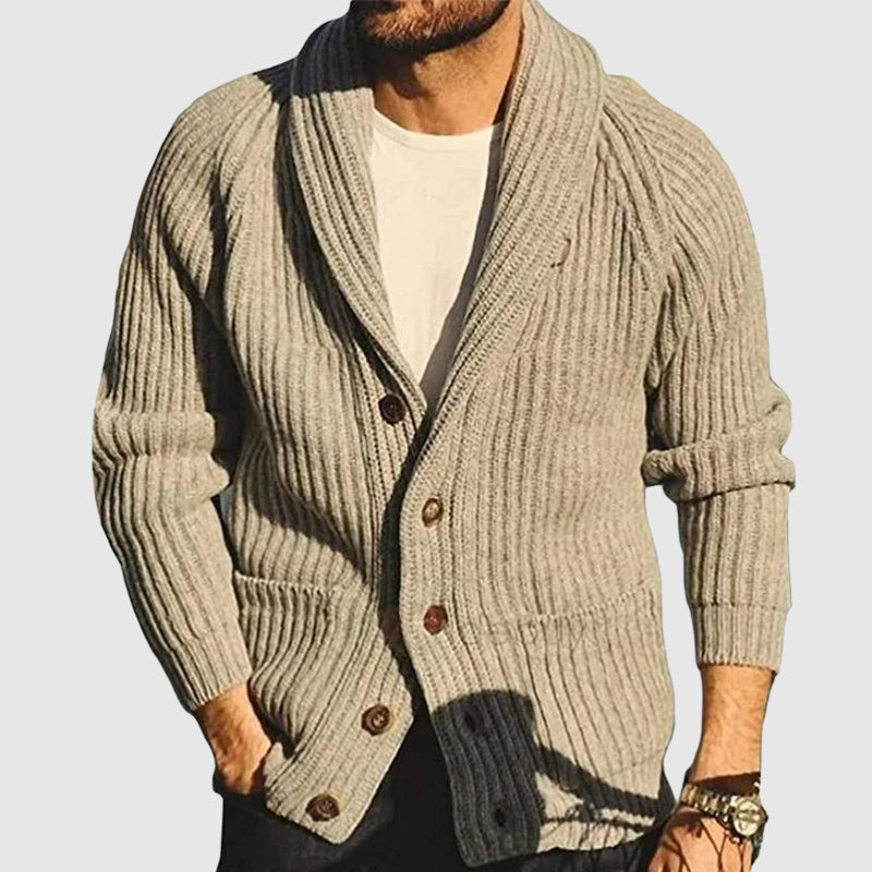 Theodore Willow Shawl Collar Cardigan