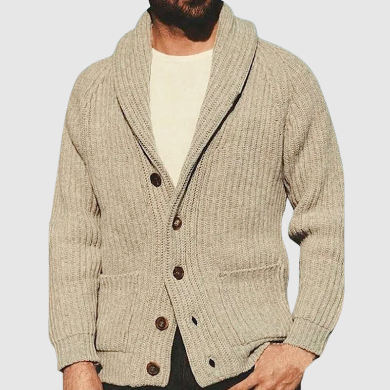 Theodore Willow Shawl Collar Cardigan