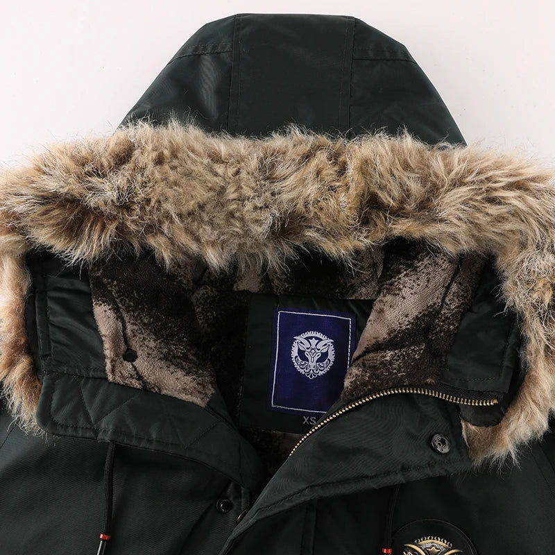 Thick Padded OutdoorPro Men’s Winter Jacket