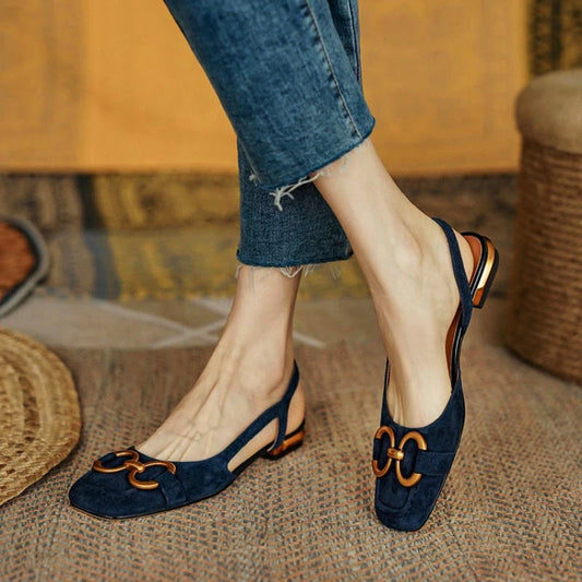 Valentina Rossi Belvì Slingback Flats