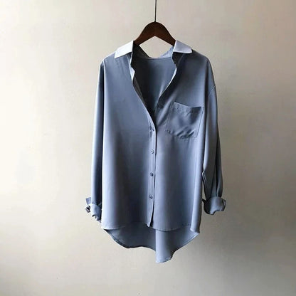 Valentina Rossi Button-Front Shirt with Chest Pocket