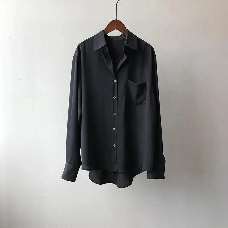 Valentina Rossi Button-Front Shirt with Chest Pocket