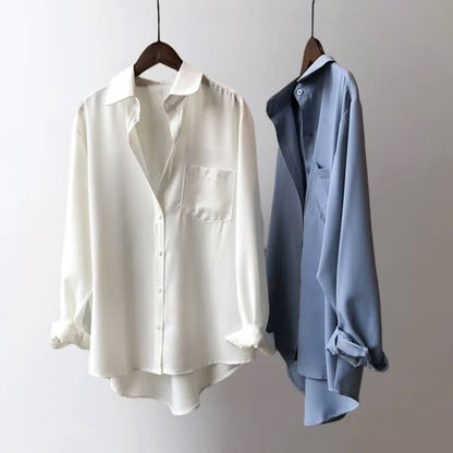 Valentina Rossi Button-Front Shirt with Chest Pocket