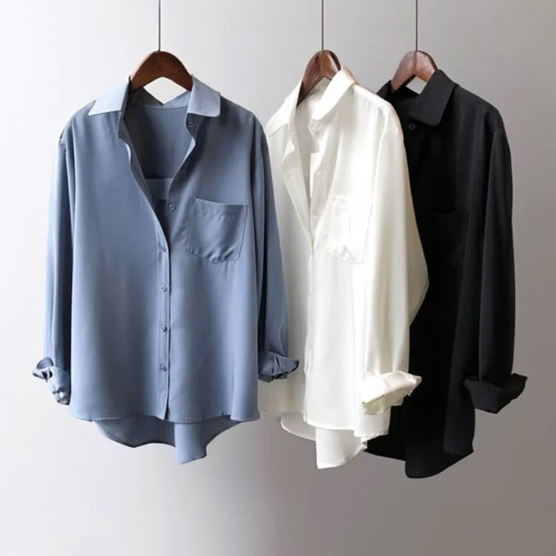 Valentina Rossi Button-Front Shirt with Chest Pocket