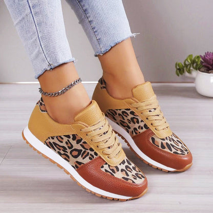 Valentina Rossi Casual Leopard Sneakers