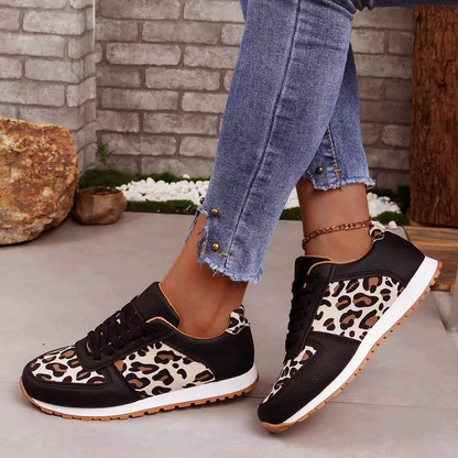Valentina Rossi Casual Leopard Sneakers