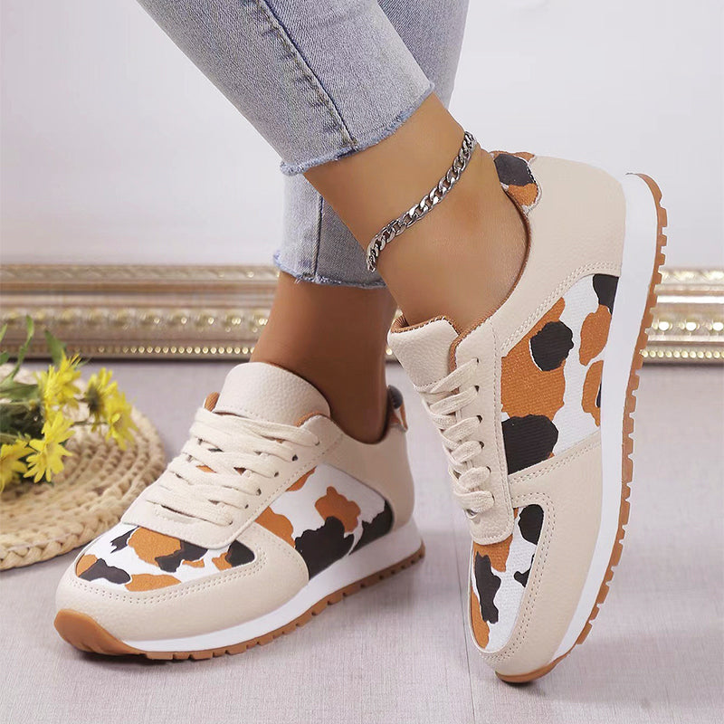 Valentina Rossi Casual Leopard Sneakers