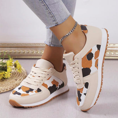 Valentina Rossi Casual Leopard Sneakers