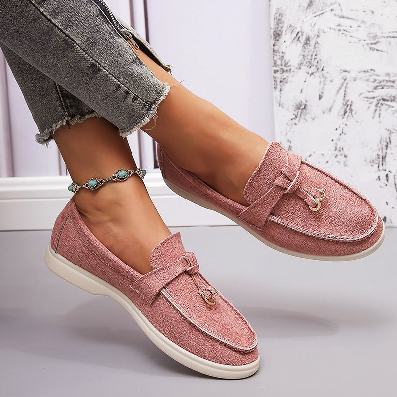 Valentina Rossi Casual Suede Loafers