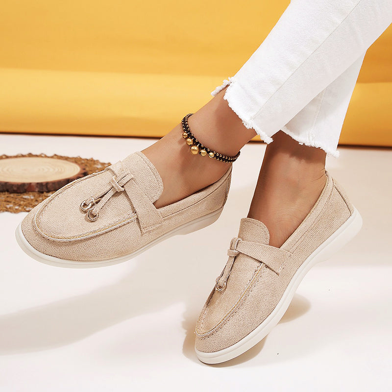 Valentina Rossi Casual Suede Loafers