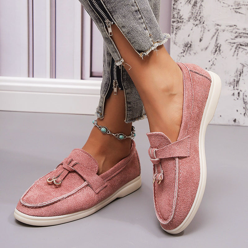 Valentina Rossi Casual Suede Loafers