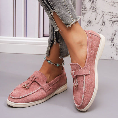 Valentina Rossi Casual Suede Loafers