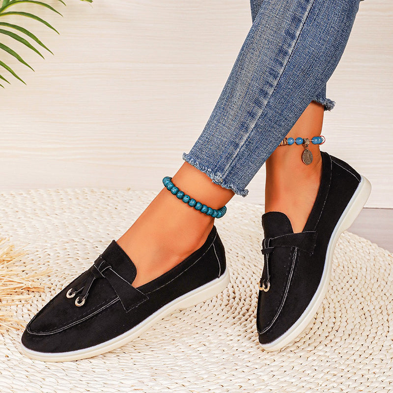 Valentina Rossi Casual Suede Loafers