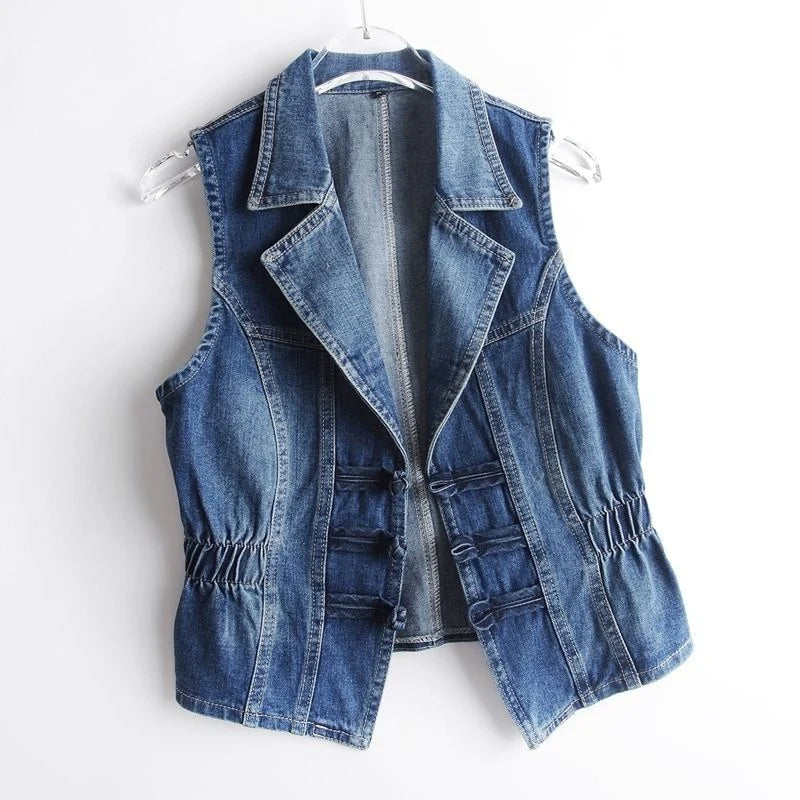 Valentina Rossi Celestial Denim Vest