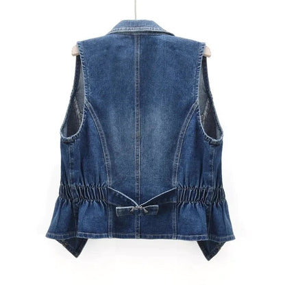 Valentina Rossi Celestial Denim Vest