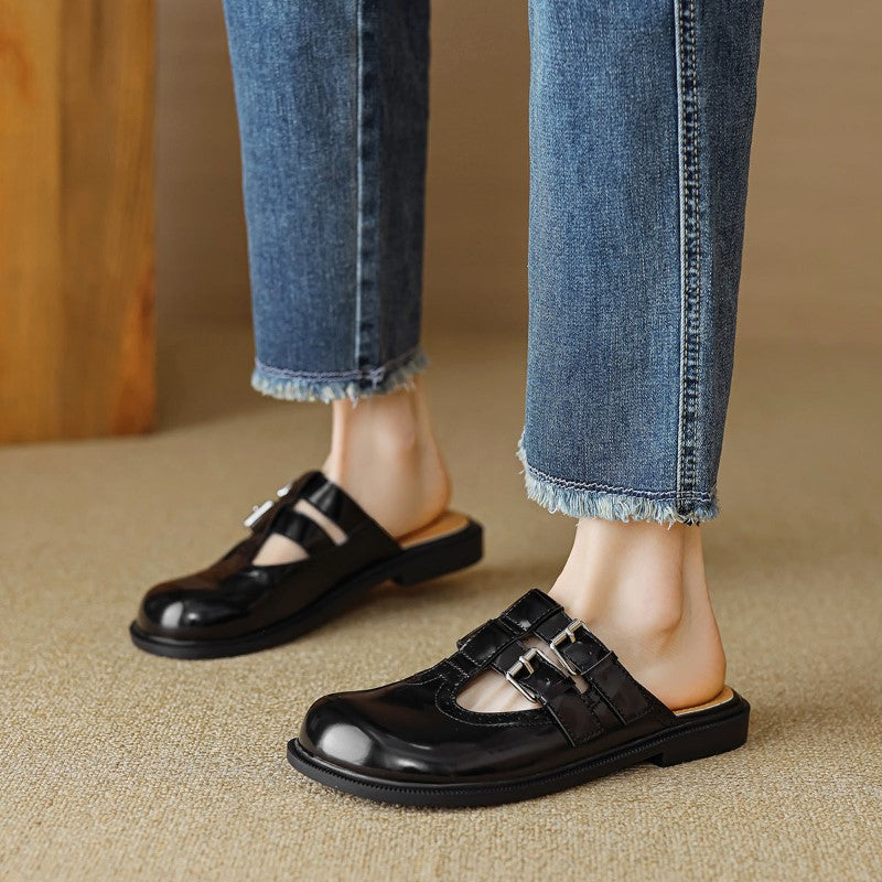 Valentina Rossi Closed-Toe Mule Shoes