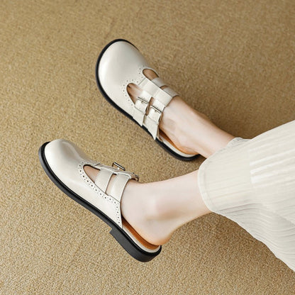 Valentina Rossi Closed-Toe Mule Shoes