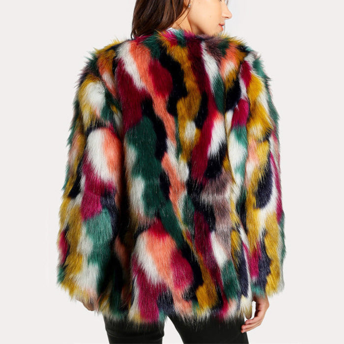 Valentina Rossi Faux Fur Coat