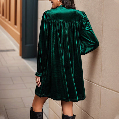 Valentina Rossi Muse Velvet Dress