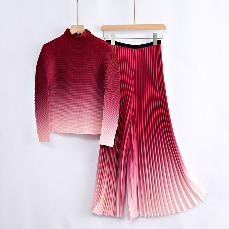 Valentina Rossi Pleated 2 Piece Set