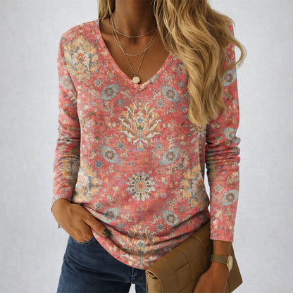 Valentina Rossi Patterned Long Sleeve Shirt