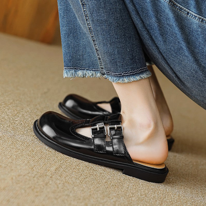 Valentina Rossi Closed-Toe Mule Shoes