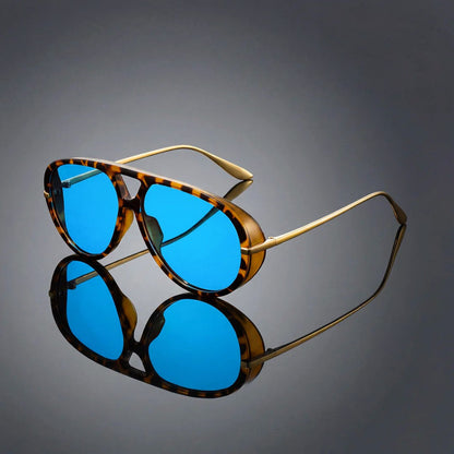 Vyntra - Slim Frame Aviator Sunglasses