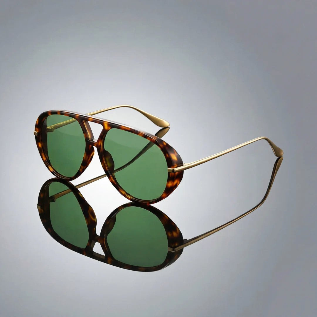 Vyntra - Slim Frame Aviator Sunglasses