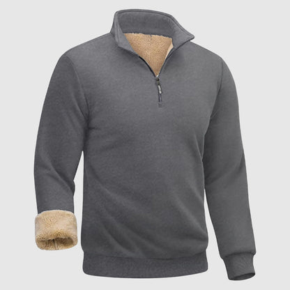 Winter Warm Sherpa Fleece Men’s Sweater