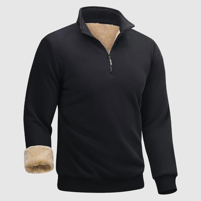 Winter Warm Sherpa Fleece Men’s Sweater