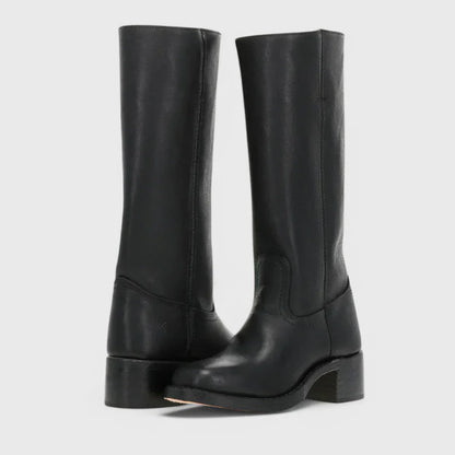 Women’s Tall Western-Style Boots with Square Toe