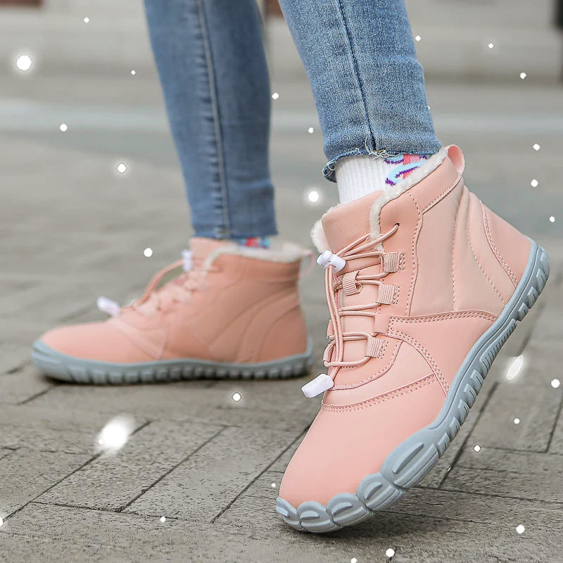 Women’s Waterproof Winter Ankle Boots with Warm Lining