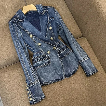 Elise Leroy Blossom Denim Jacket